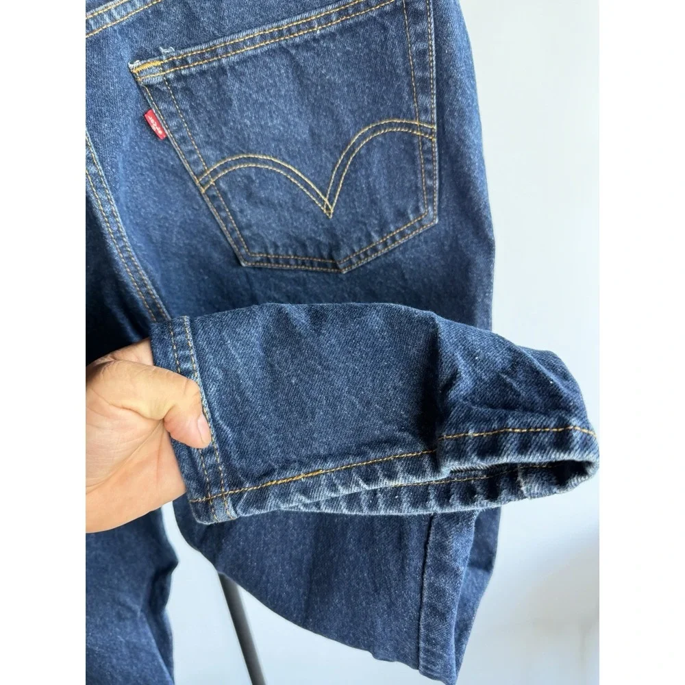 Levi's 505 Men's Size 38x29 Blue Jeans 505 Faded Straight Grunge Denim Tag 38x29